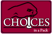 Image of the Choices in a Pack title slide