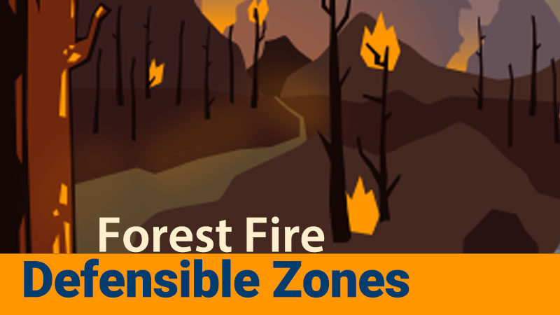 Forest Fire Defensible Zones banner image